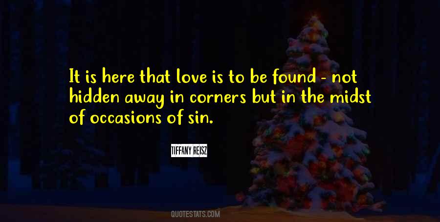 Love Is Sin Quotes #1701607