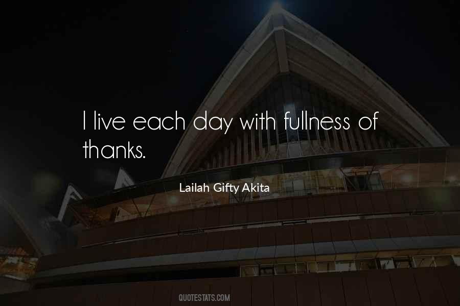 Fullness Of Life Quotes #1278162