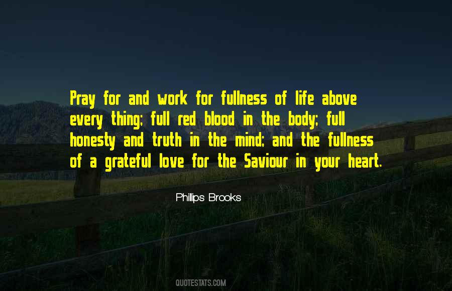 Fullness Of Life Quotes #300309