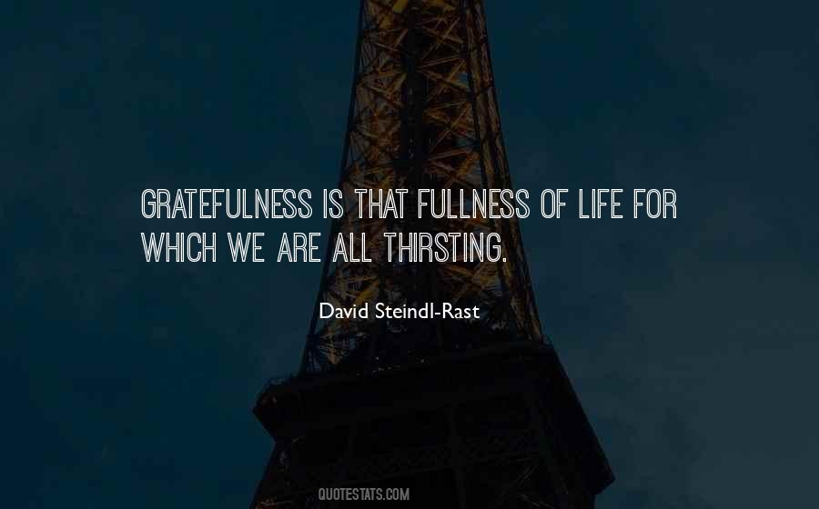 Fullness Of Life Quotes #856146