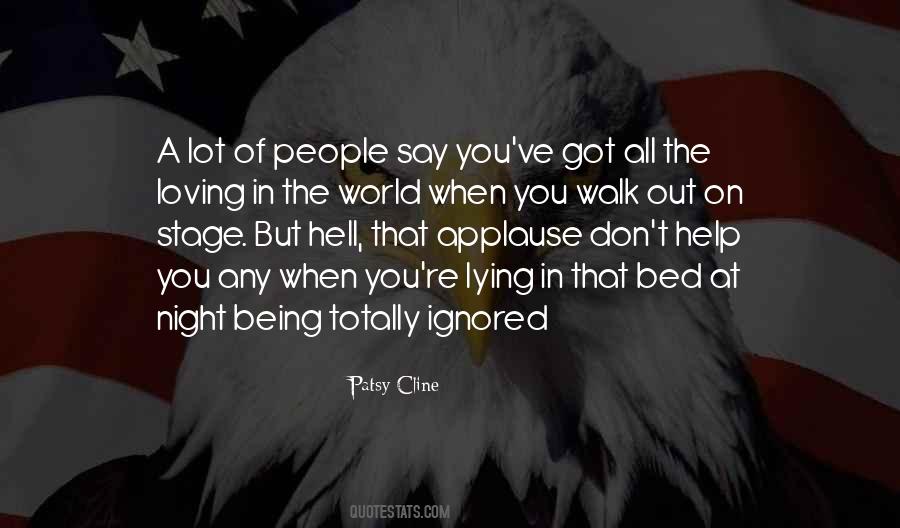 Quotes About Being In Bed #1517524