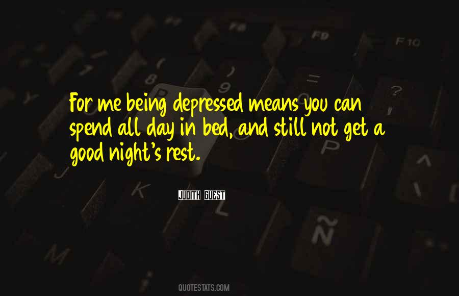 Quotes About Being In Bed #836199