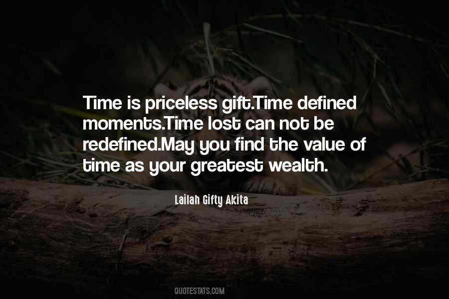Quotes About The Gift Of Time #831183