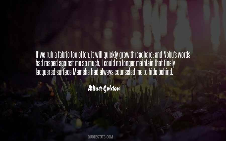 Quotes About Hide Hurt #1333371