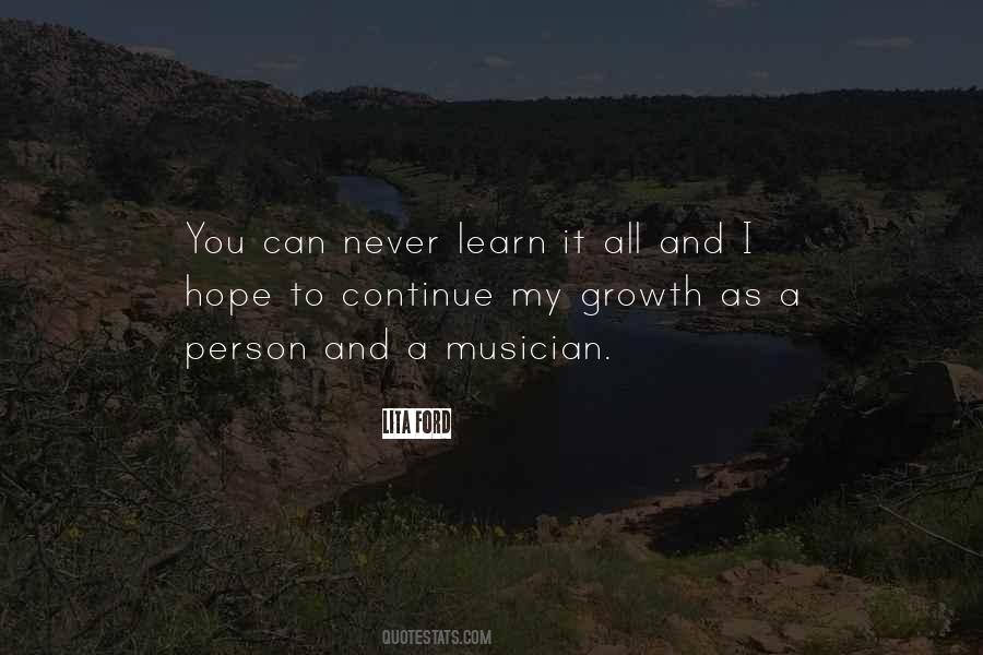 Quotes About Growth As A Person #1136237