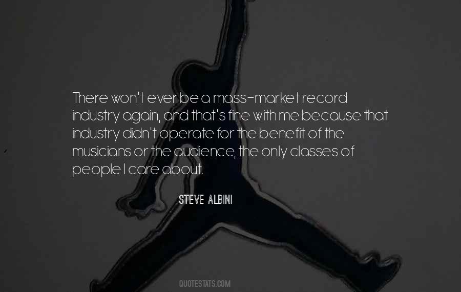 Quotes About Mass Market #538354