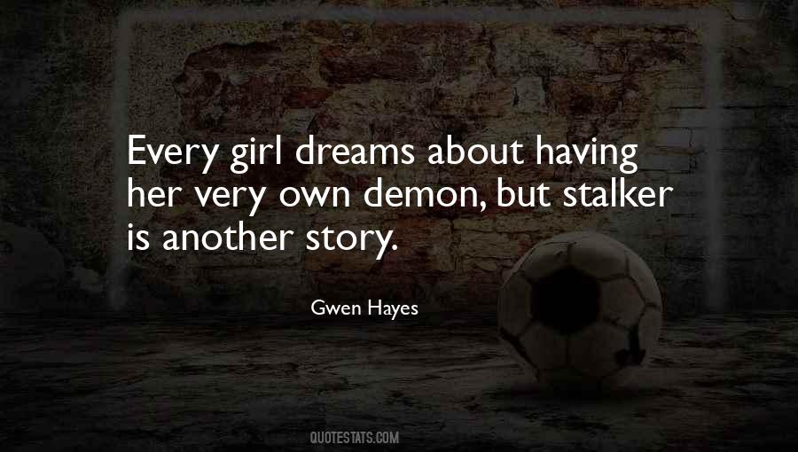 Quotes About Girl Dreams #1034296