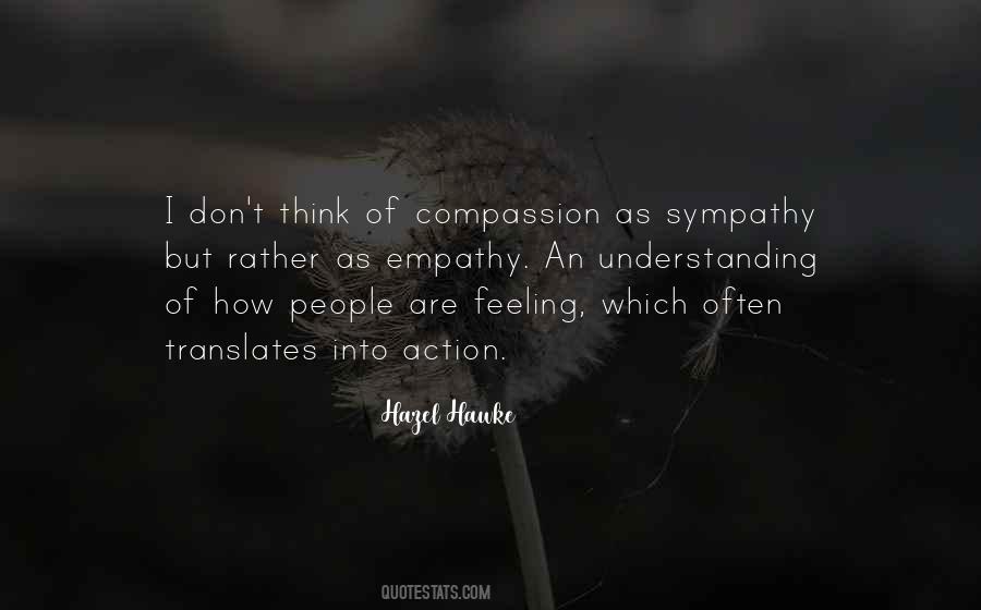 Sympathy Empathy Quotes #1835729