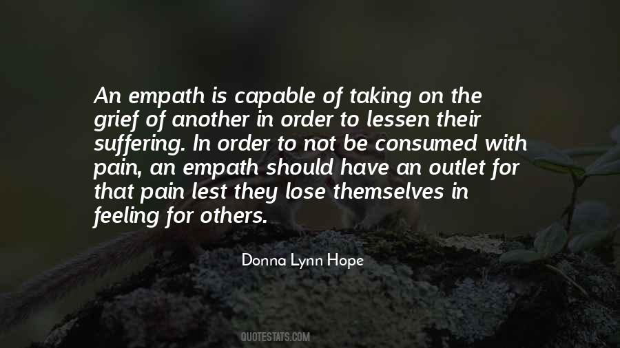 Sympathy Empathy Quotes #400279