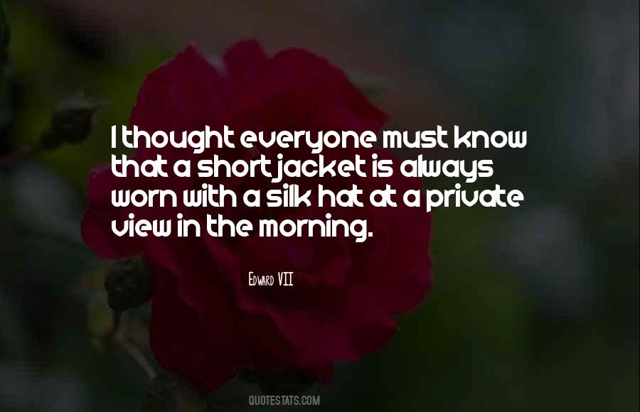 Morning Fashion Quotes #896359