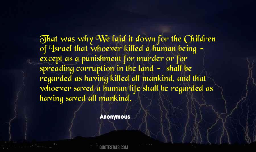 Mankind Human Quotes #1320290