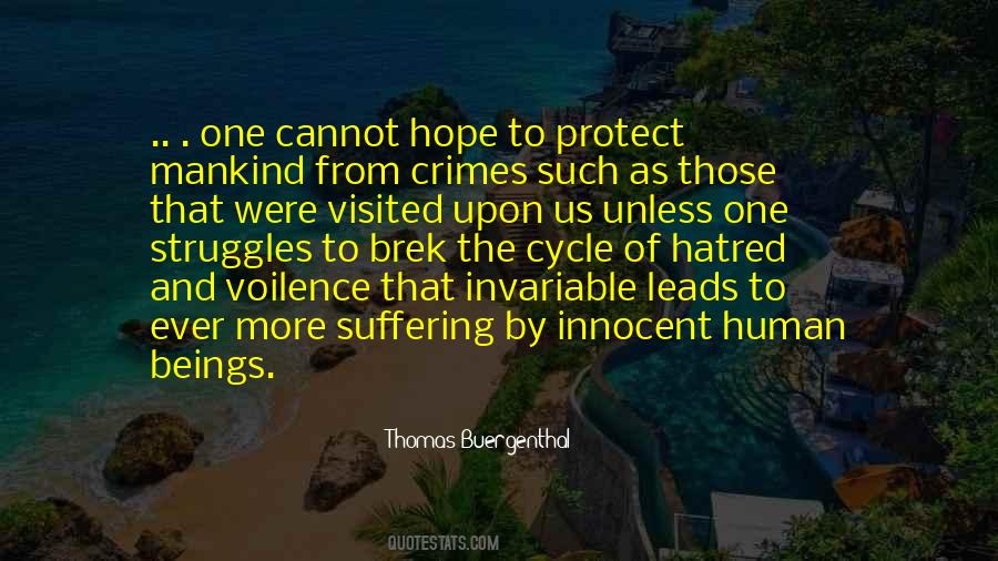 Mankind Human Quotes #1452526