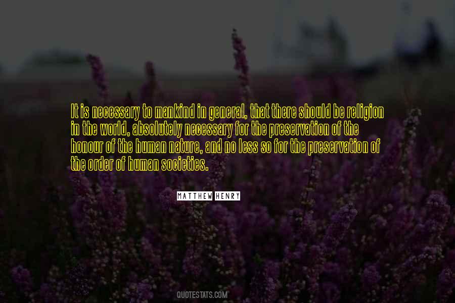 Mankind Human Quotes #469424