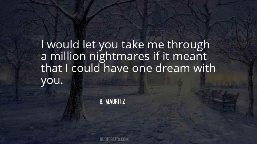 One Dream Quotes #94556