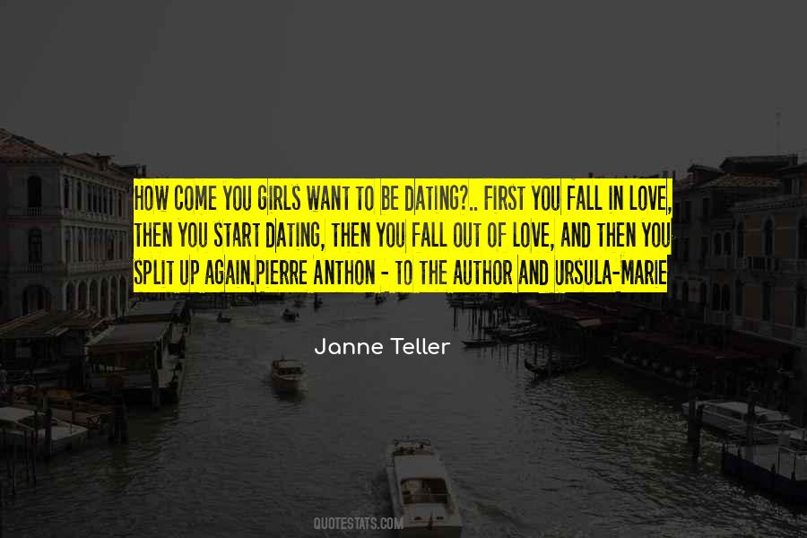 How To Fall Out Of Love Quotes #942348
