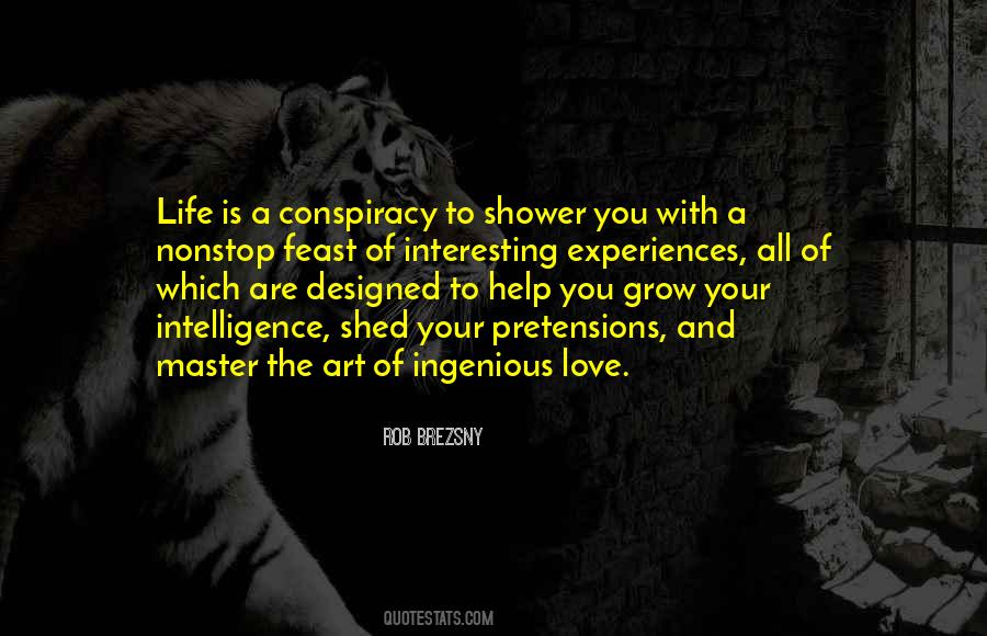 Conspiracy Of Love Quotes #408815