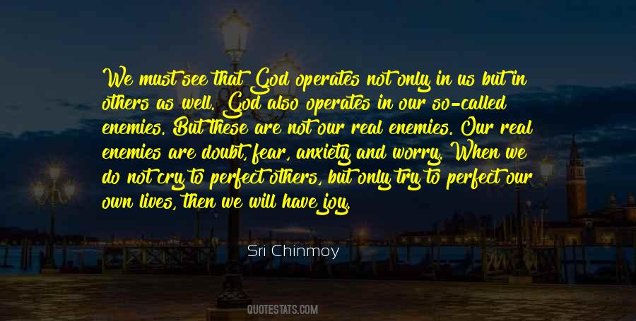 Try Not To Worry Quotes #1120163