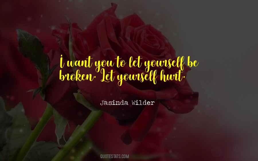 Let Yourself Quotes #1038908