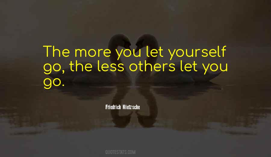 Let Yourself Quotes #1777380