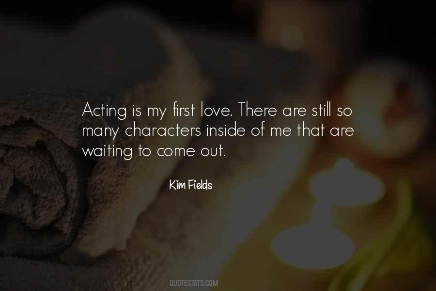 Love Is Acting Quotes #1441474