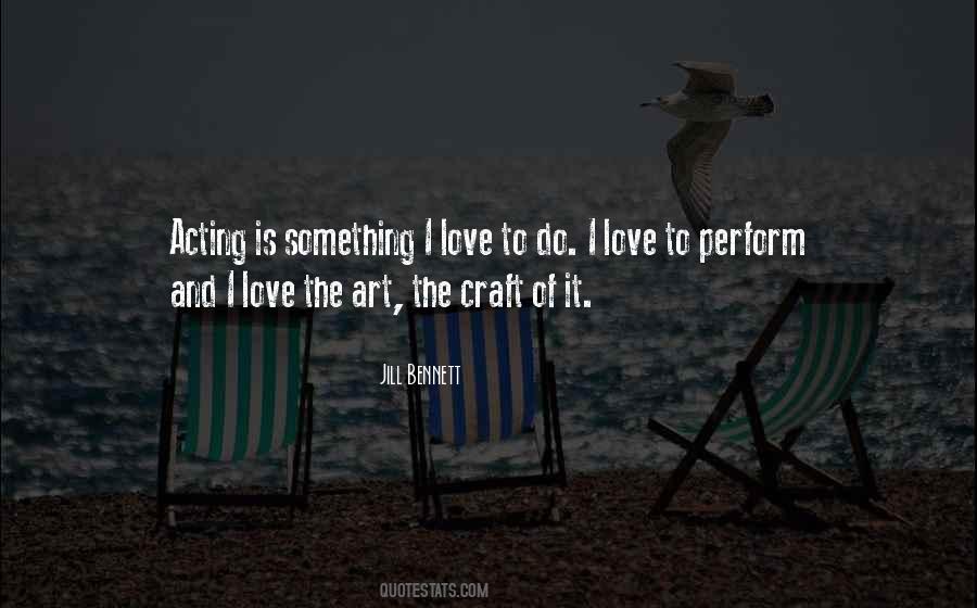 Love Is Acting Quotes #185180