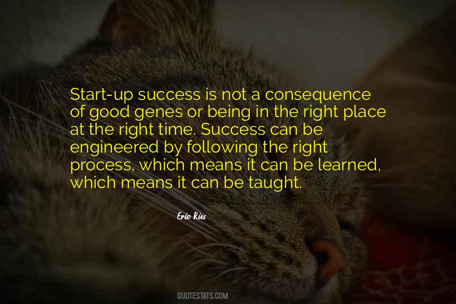 Being At The Right Place At The Right Time Quotes #1348103