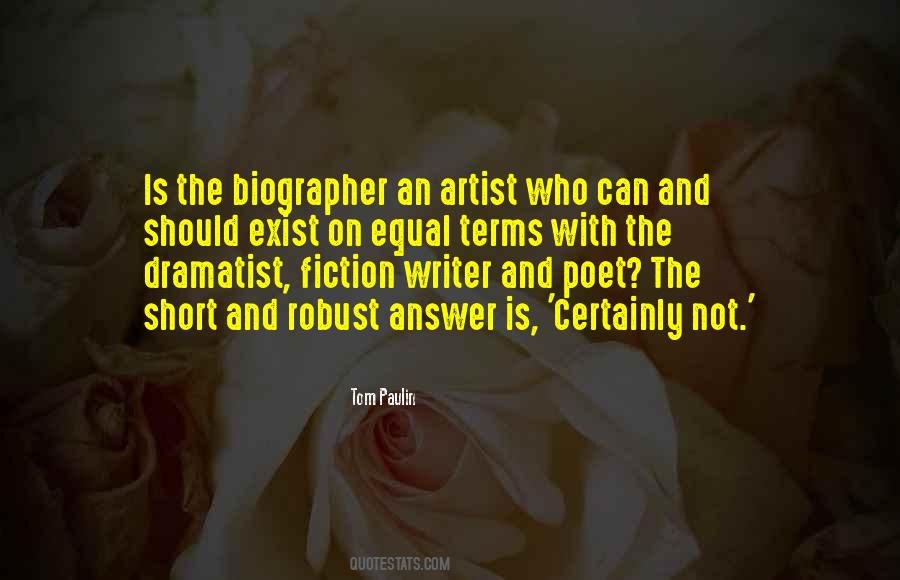 Short Artist Quotes #729235
