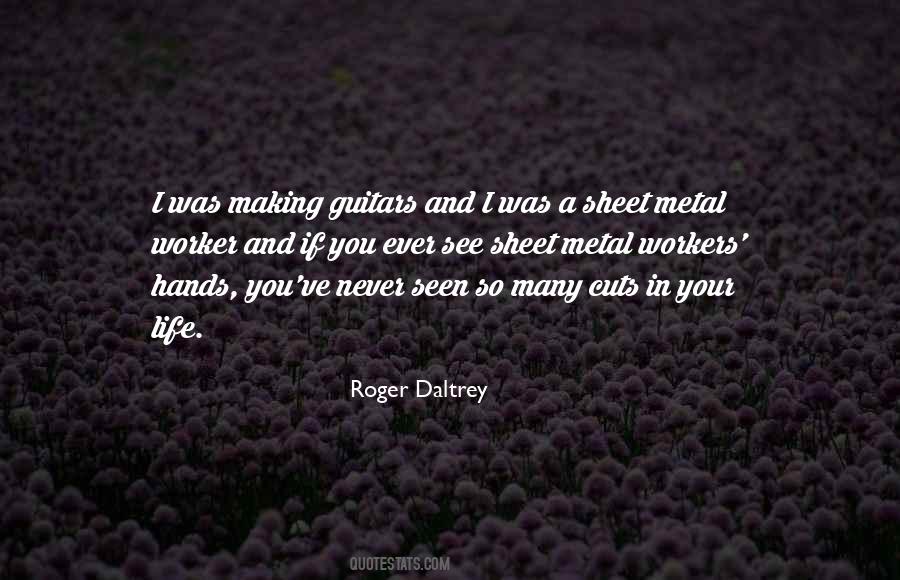 Metal Guitar Quotes #433525