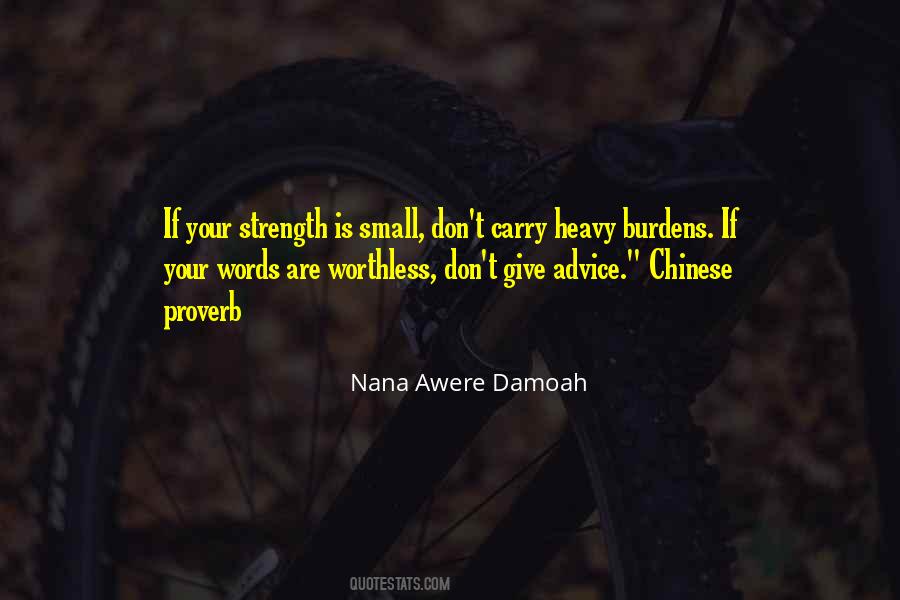 The Strength To Carry On Quotes #1494269