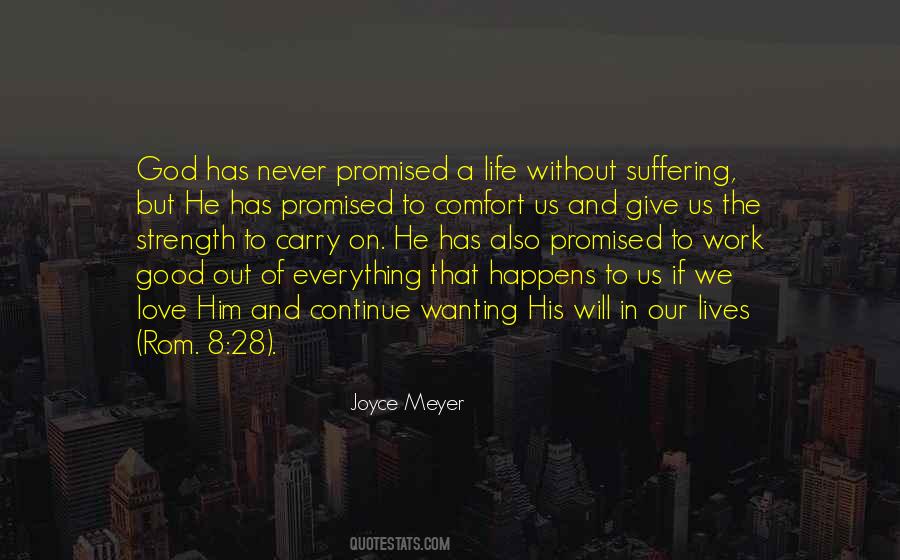 The Strength To Carry On Quotes #159247