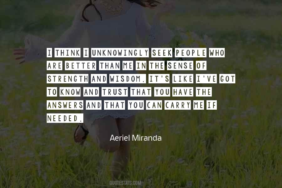 The Strength To Carry On Quotes #295662