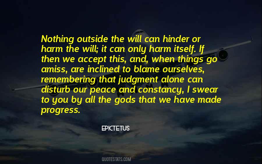 Quotes About The Gods Will #282263