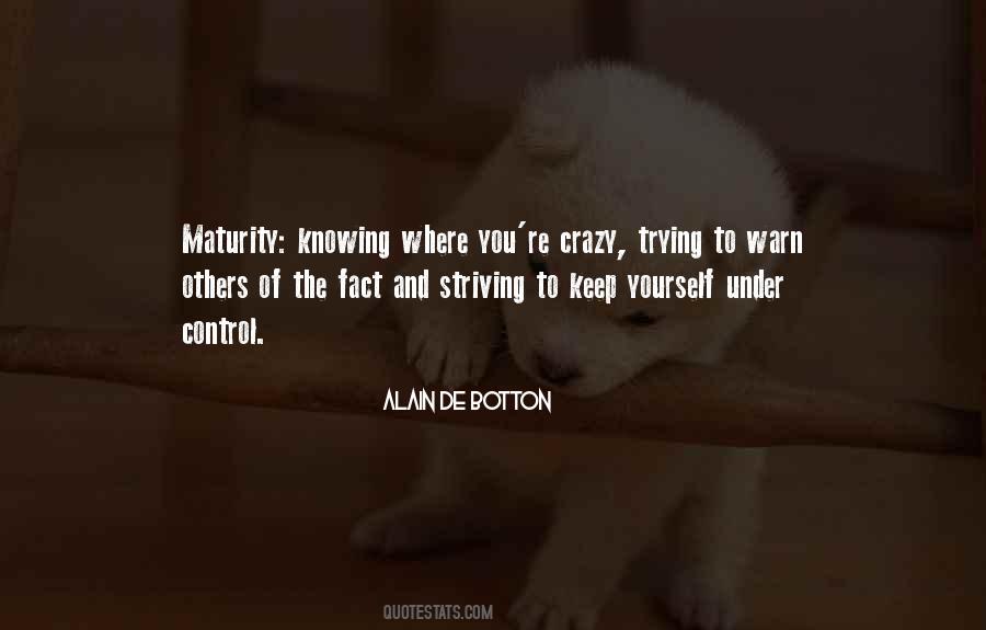 Crazy Self Quotes #845453