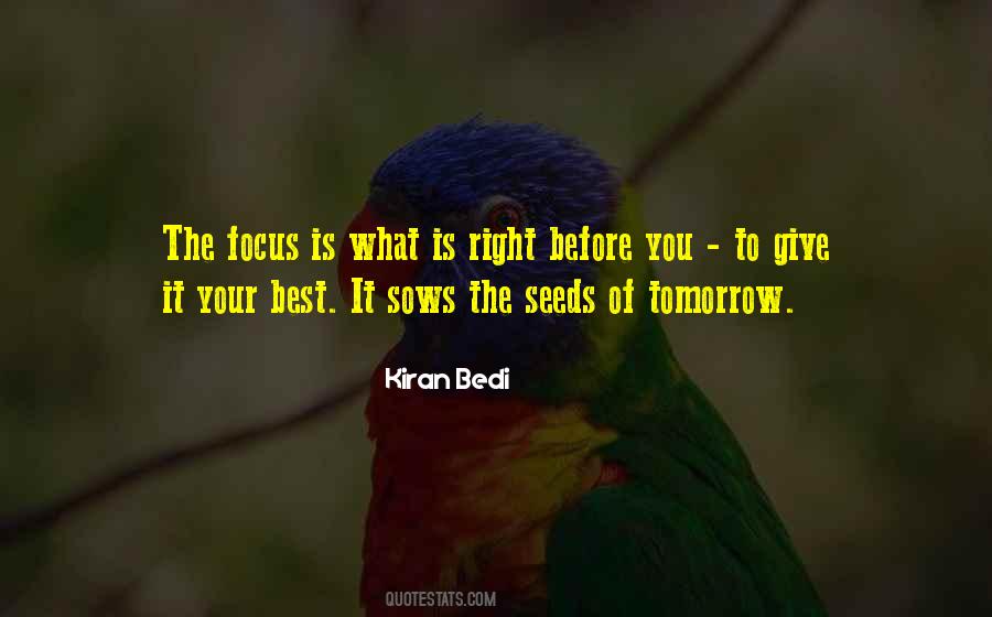 The Focus Quotes #1464874