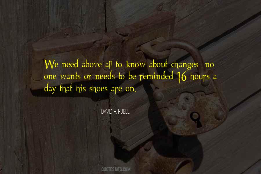 No One Changes Quotes #767417