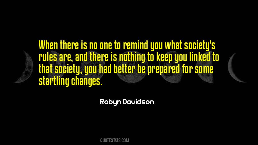 No One Changes Quotes #770801
