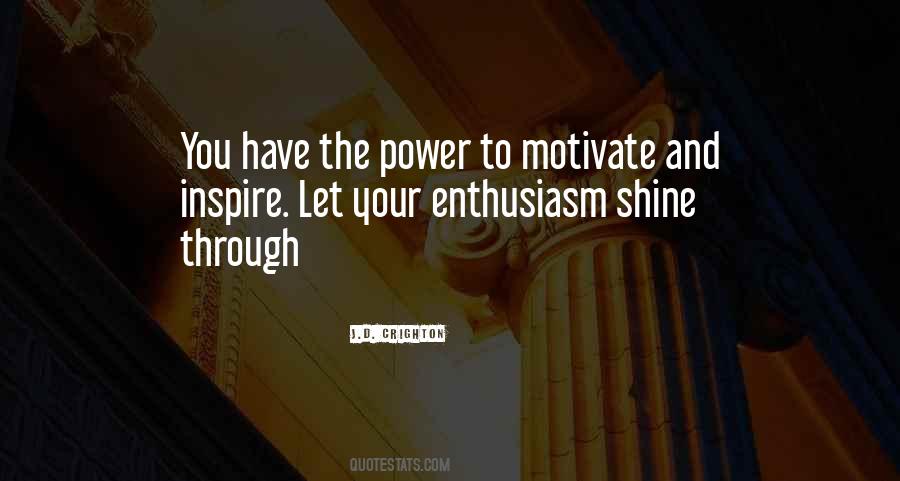 Enthusiasm Inspirational Quotes #1104969