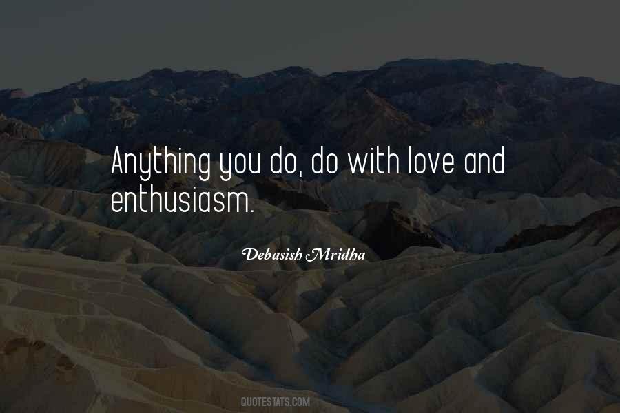 Enthusiasm Inspirational Quotes #957885