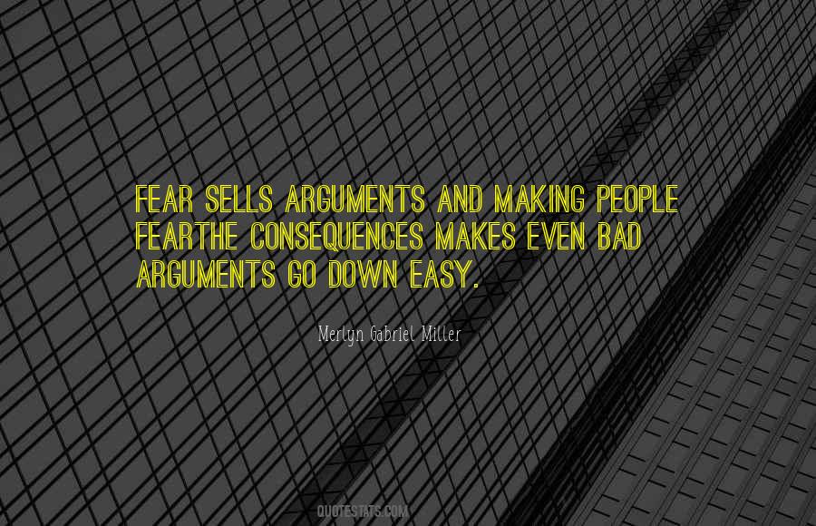 Quotes About Bad Arguments #623056