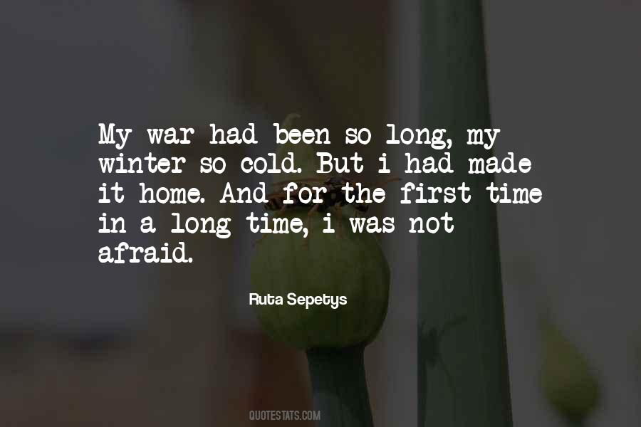 Not A Long Time Quotes #123932