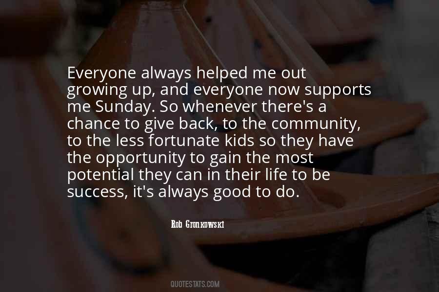 Success Opportunity Quotes #1201371