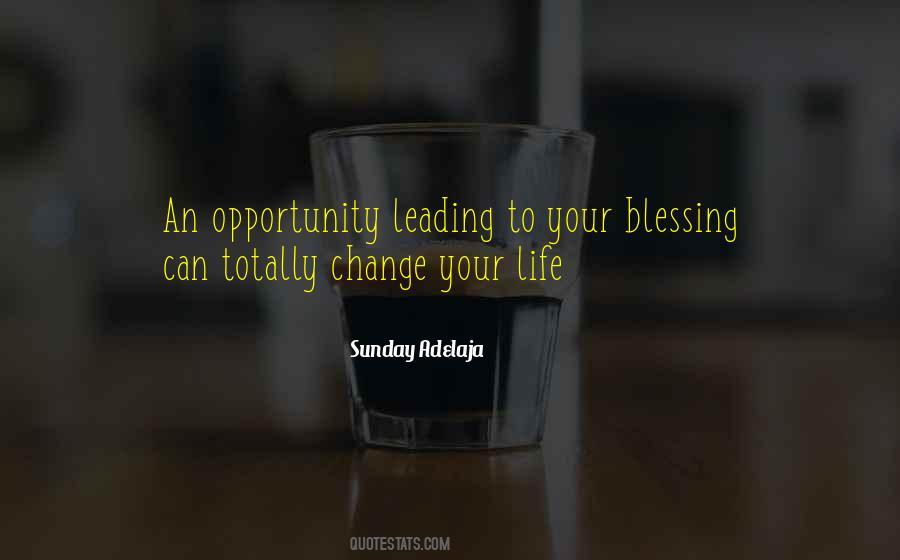 Success Opportunity Quotes #1510134