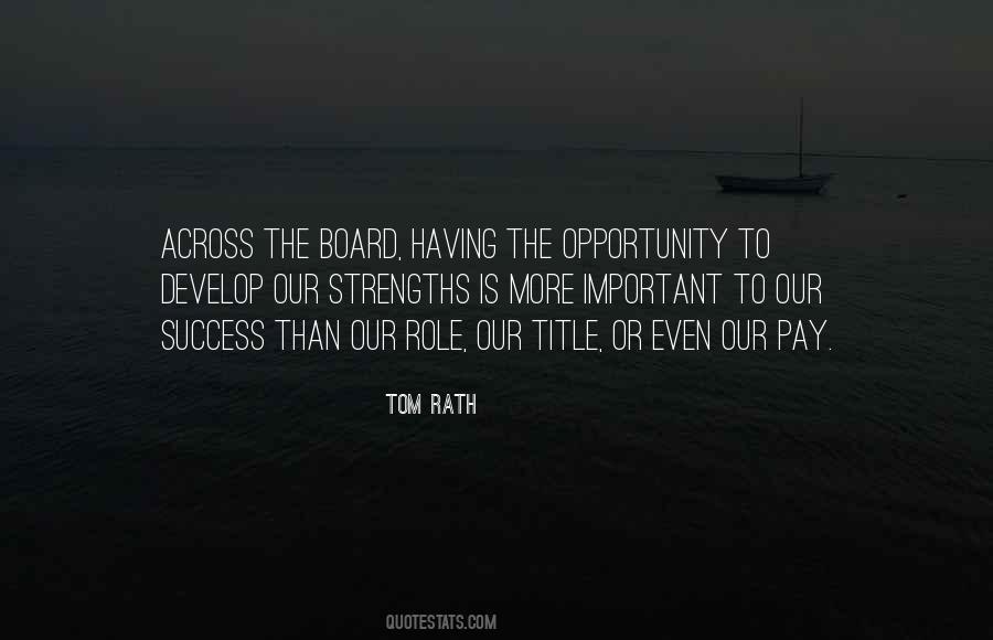 Success Opportunity Quotes #523413