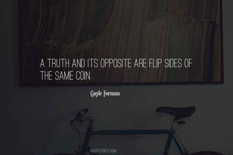Quotes About Same Coin #1305903