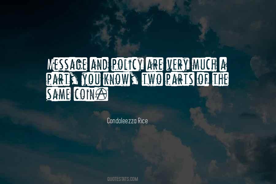 Quotes About Same Coin #1458437