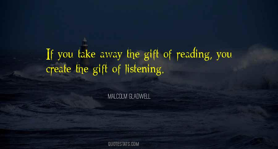 Quotes About The Gift Of Reading #779346