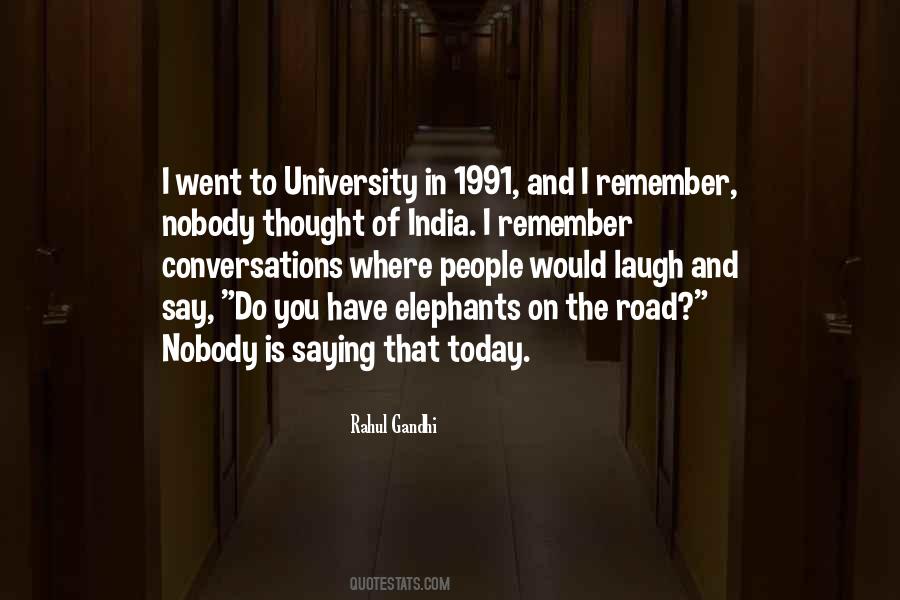 Remember Today Is Quotes #299421