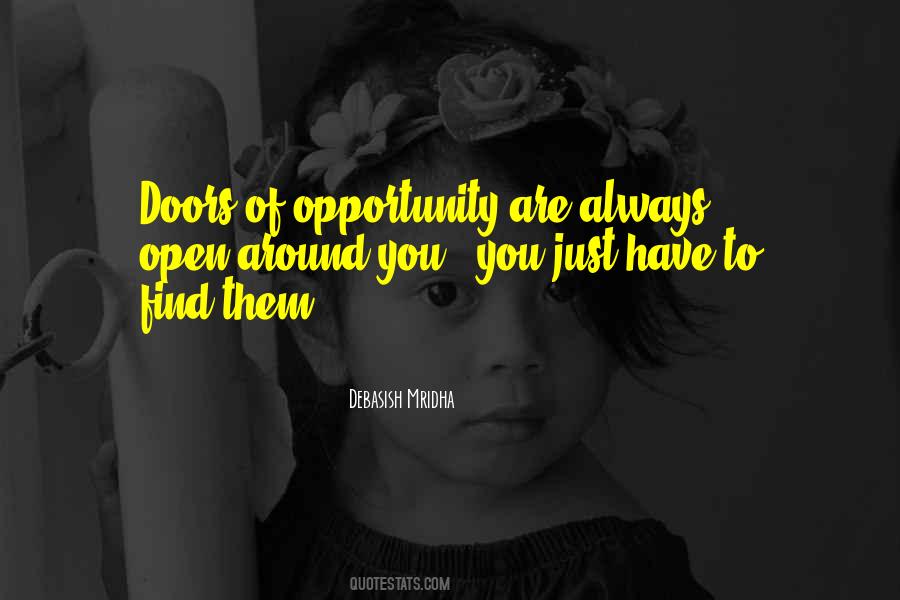 Open Opportunity Quotes #1028142