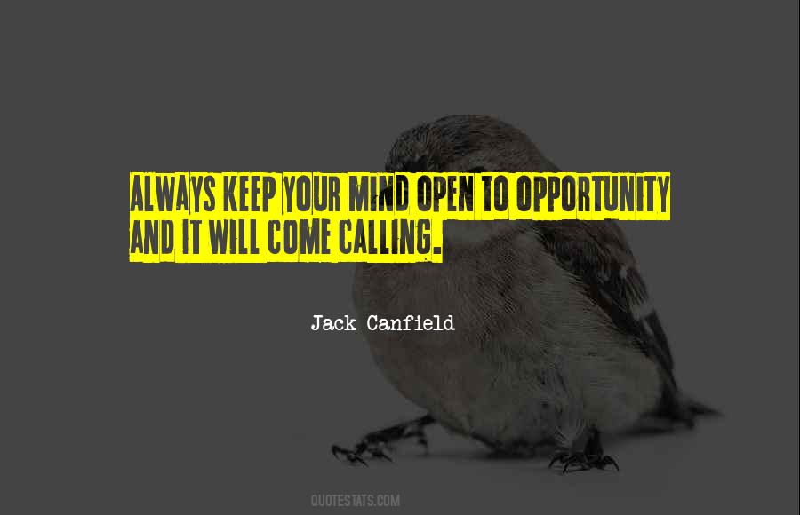 Open Opportunity Quotes #1389398