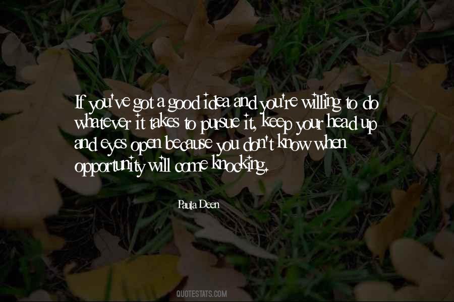 Open Opportunity Quotes #1435263